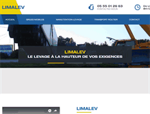 Tablet Screenshot of limalev.fr